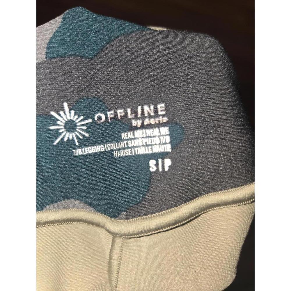 AERIE OFFLINE Camouflage Print 7/8 Leggings - Picture 4 of 5